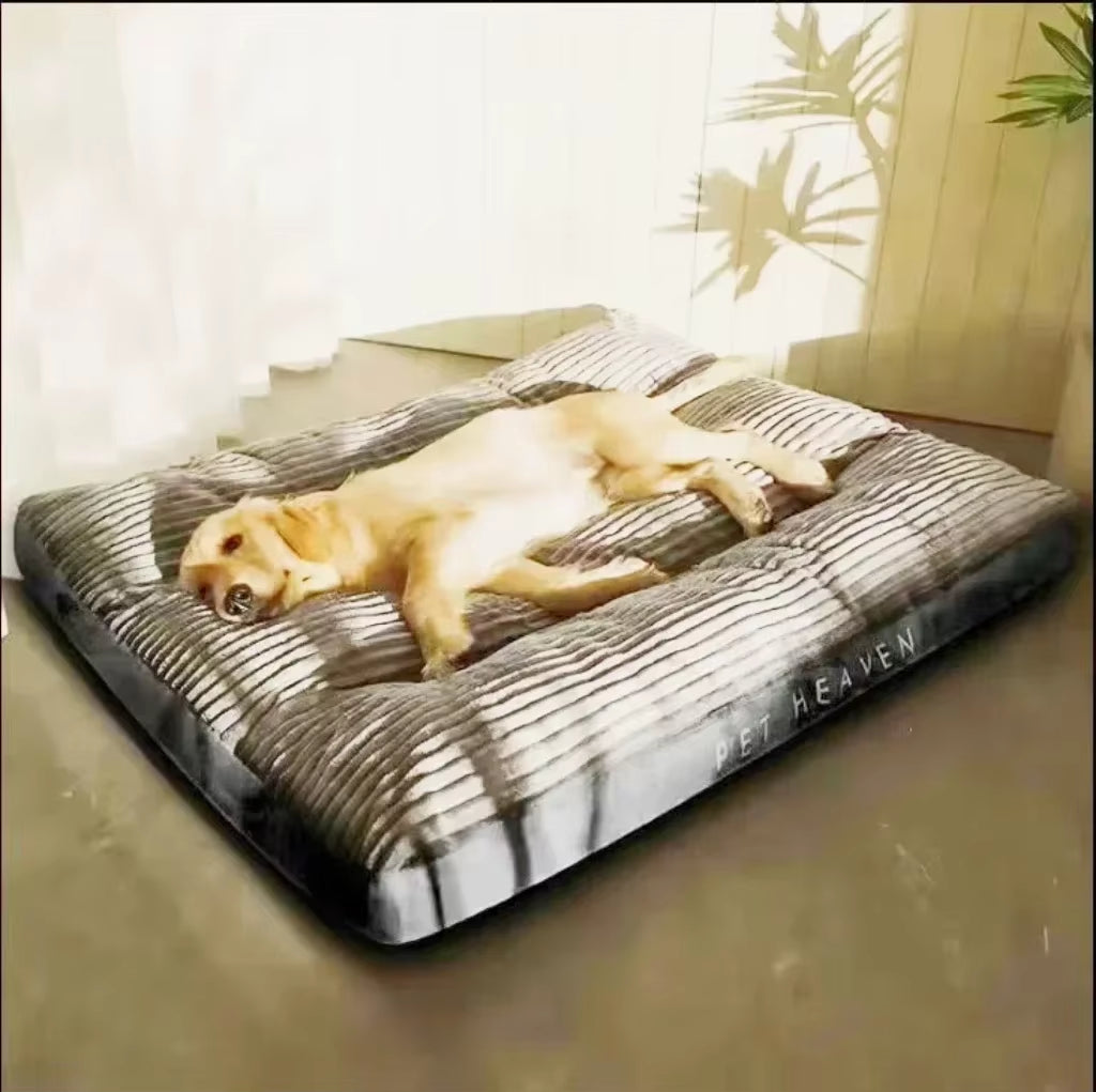 Big Dog Mat Corduroy Pad for Medium Large Dogs Oversize Pet Sleeping Bed Big Thicken Dog Sofa Removable Washable Pet Supplies